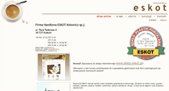 Desktop Screenshot of eskot.pl